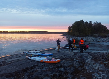 Стихия воды | SUP camp на Ладожских шхерах