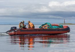 Путешествие на моторных лодках к Кузовам и Соловкам в Белом море