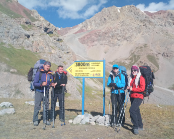 Восхождение на пик Ленина (7134 м)