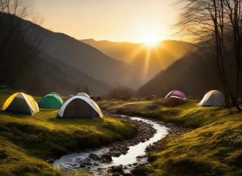 Ключ к весне: пеший спортивный поход 1 категории сложности