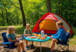 Семейный лагерь "У самого синего моря"