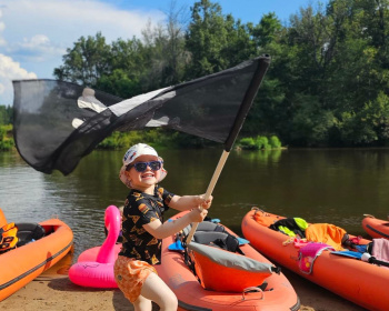 Семейный поход со сплавом на байдарках "Солнечный сплав"