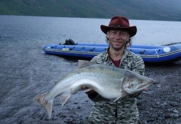 Рыбалка на плато Путорана. Озеро Лама