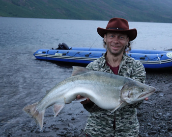 Рыбалка на плато Путорана. Озеро Лама