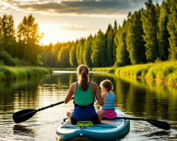 В тридевятое царство | Семейный сплав на SUP |Заповедник Пушкинские горы