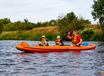 Семейный поход со сплавом на байдарках "В Тридевятом царстве"