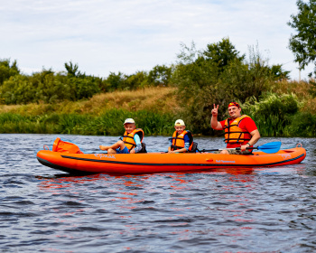 Семейный поход со сплавом на байдарках "В Тридевятом царстве"