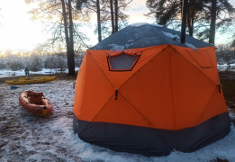 Поход на байдарках по реке Клязьма с теплым шатром, баней и автосопровождением