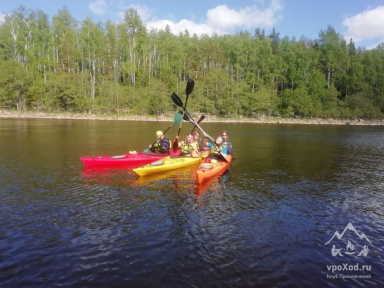 7 дней по островам и шхерам Выборгского залива на морских каяках (с лодкой сопровождения)