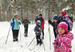 Однодневный лыжный поход –Снежные горки - для детей и их родителей