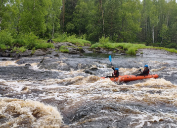 Сплав по Верхней Шуе на байдарках