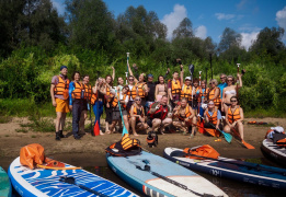 Сплав на SUP-борде по реке Клязьма (один день)