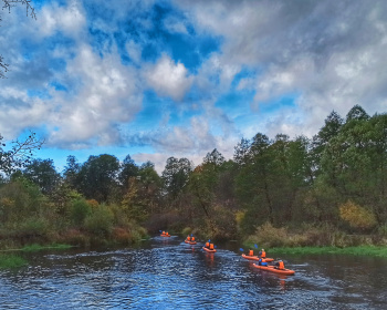 Сплав на байдарках по реке Судогда - жемчужине Мещёры