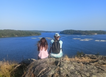 Секреты ладожских шхер: Койонсаари и Лауватсаари с детьми