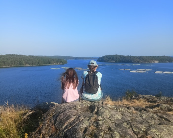 Секреты ладожских шхер: Койонсаари и Лауватсаари с детьми