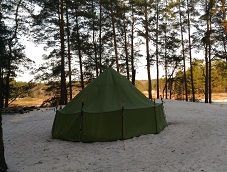 Зимний поход с ночевкой в теплой палатке- «Змеиный камень» - Подмосковье