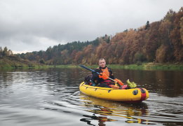 Поход по верховьям Волги на одноместных байдарках с автосопровождением