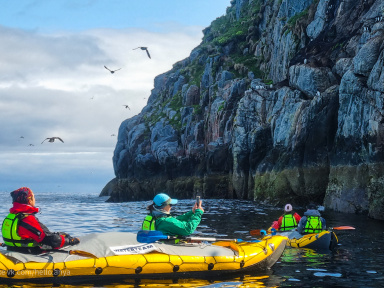 Баренцево море на байдарках. От Титовки через Средний и Рыбачий до Ура-Губы