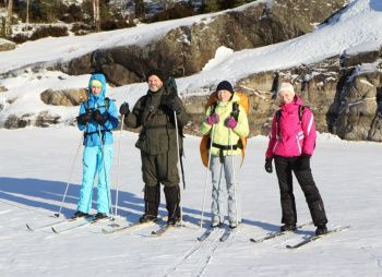 На лыжах по Ладожским шхерам