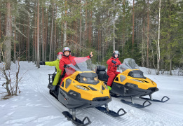 Снежное сафари: мультитур в Карелии