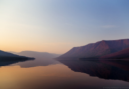 Туры на байдарках по озёрам и рекам Плато Путорана: озеро Дюпкун