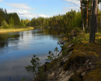Поход на байдарках по реке Лух с баней - в дебри Нижегородской области
