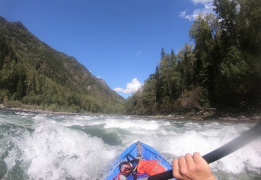 Западный Саян: Большеонские пороги. По рекам Большой Он, Она и Абакан на байдарках