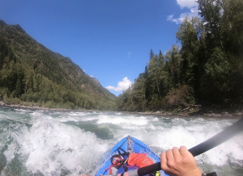 Западный Саян: Большеонские пороги. По рекам Большой Он, Она и Абакан на байдарках