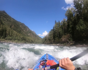 Западный Саян: Большеонские пороги. По рекам Большой Он, Она и Абакан на байдарках