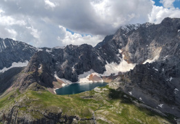 Пеший автономный поход по горным озёрам Кыргызстана (разведка)