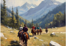 Лошадью ходи: с пляжа на ледник с комфортом