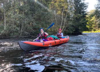 Сплав по реке Оять