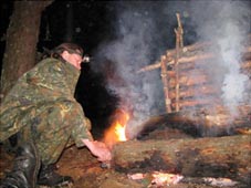 Школа выживания в лесу