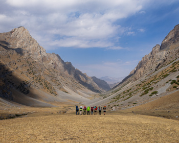 Пеший автономный поход по горным озёрам Кыргызстана (разведка)