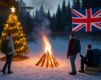 Однодневный пеший поход English club - Рождество в лесу