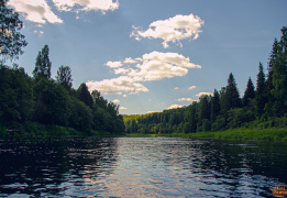 Поход на одноместных байдарках по реке Волга с Бенскими порогами