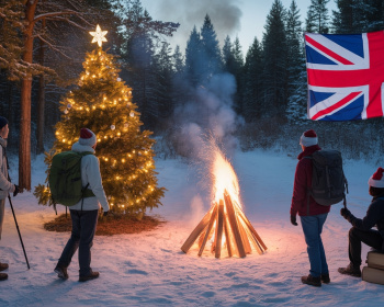 Однодневный пеший поход English club - Рождество в лесу