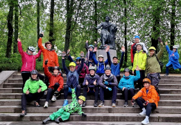 Сиреневый маршрут: велотур в Пушкинские горы