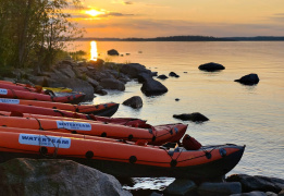 Сплав по реке Тихая с выходом в Ладогу