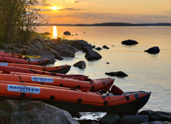 Сплав по реке Тихая с выходом в Ладогу