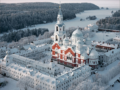 Валаам и Ладожские шхеры зимой
