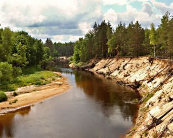 Сплав по реке Лух на байдарках с походной баней - Владимирская область