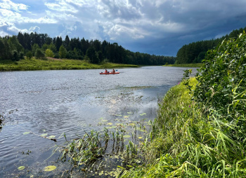 Поход на байдарках по реке Тверца с посещением города Торжок и автосопровождением