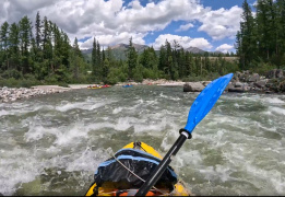Восточный Саян: сплав по каньонам верхнего Иркута на байдарках