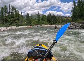 Восточный Саян: сплав по каньонам верхнего Иркута на байдарках
