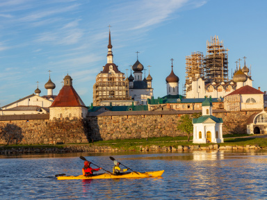 Соловецкие острова на морских каяках