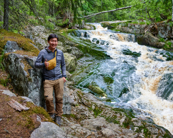 Водопады Ладожской Карелии