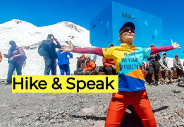 Английский языковой лагерь "HIKE & SPEAK" в Приэльбрусье