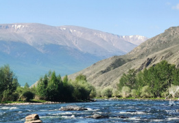 Тува, Западный Саян: по озеру Кара-Холь и реке Алаш на байдарках