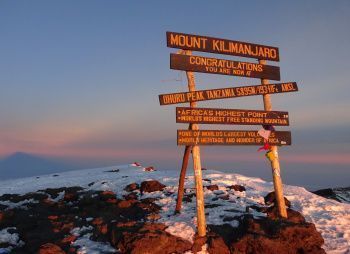 Восхождение на Килиманджаро. Маршрут Ронгаи